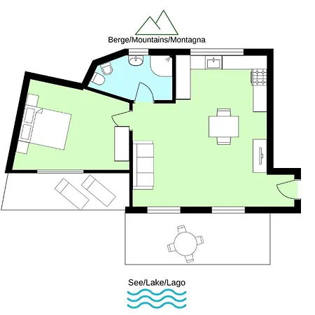 Appartamento Nido Di Mariangela See-ferienwohnung